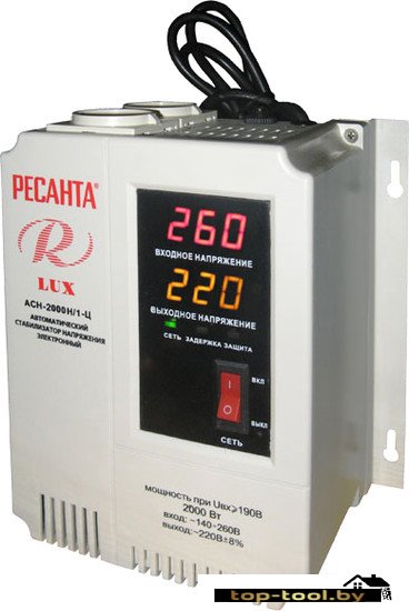Стабилизатор напряжения Ресанта Lux АСН-2000Н/1-Ц