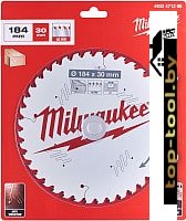 Пильный диск Milwaukee 4932471298