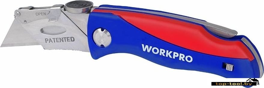 Нож строительный Workpro WP211006