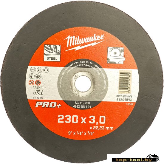 Отрезной диск Milwaukee 4932451494