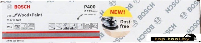 Набор шлифлистов Bosch M480 Best Wood and Paint 2608621188