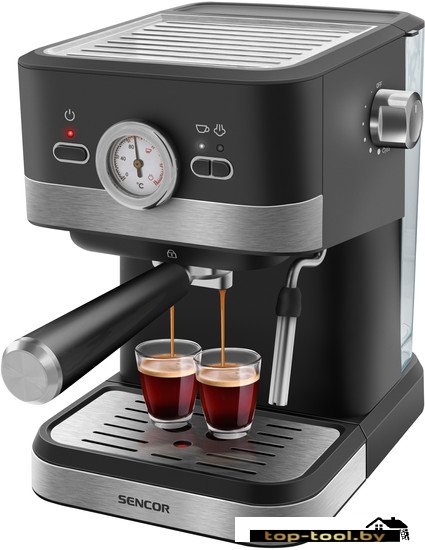 Рожковая кофеварка Sencor SES 1721BK