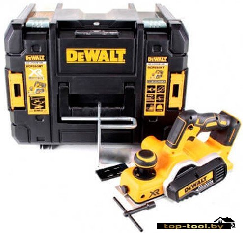 Рубанок DeWalt DCP580NT (без АКБ, кейс)