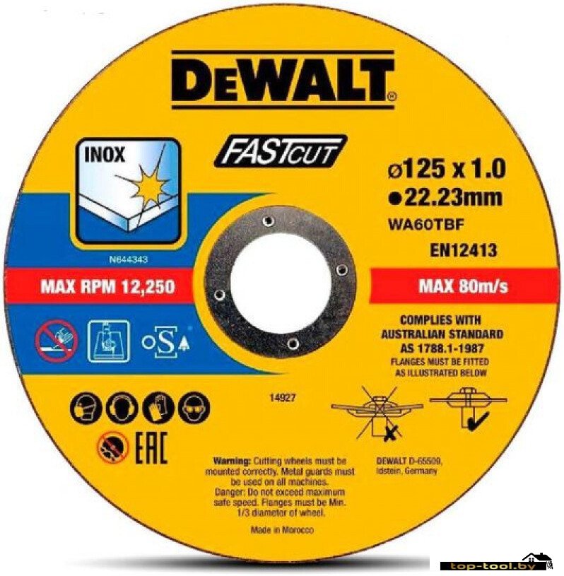 Отрезной диск DeWalt DT20540 (1 шт)
