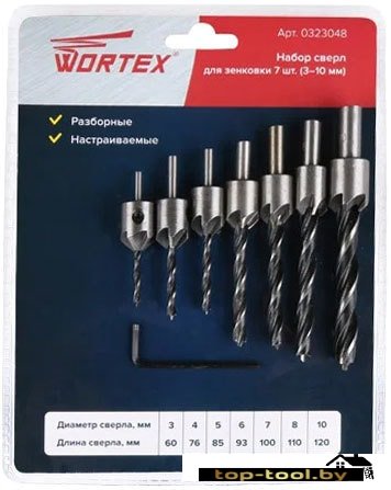 Сверло Wortex 0323048