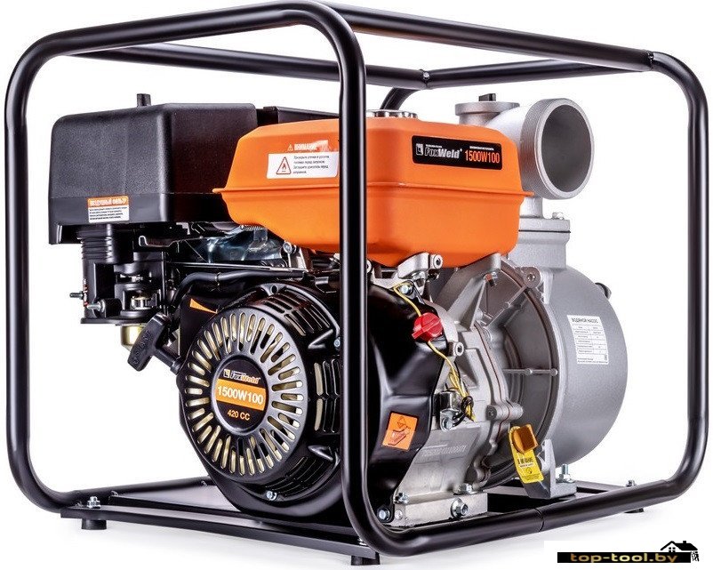 Мотопомпа FoxWeld 1500W100