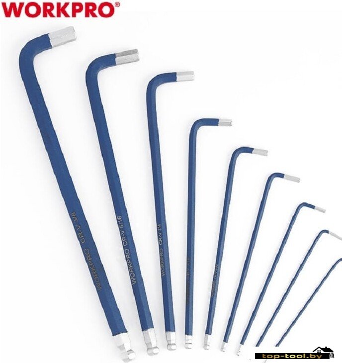 Набор ключей Workpro WP222011 (9 предметов)