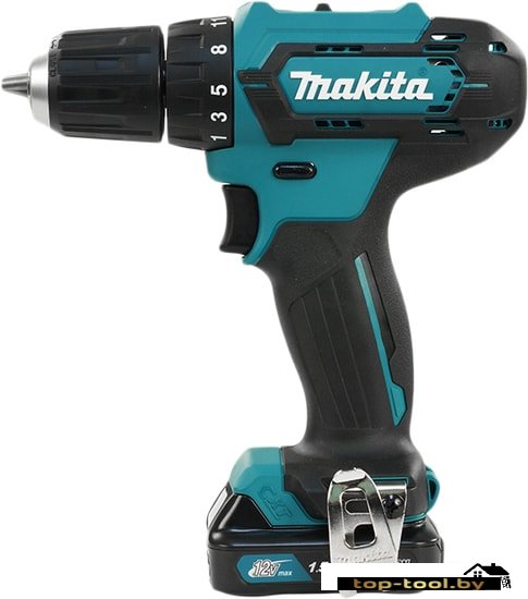 Дрель-шуруповерт Makita DF333DYX14 (с 2-мя АКБ, кейс +набор оснастки)