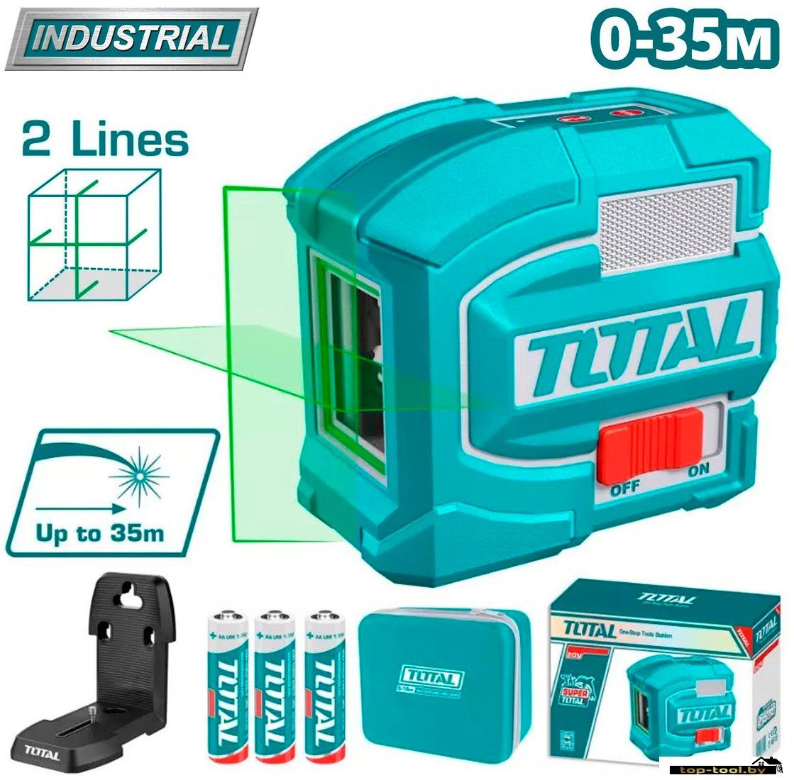 Лазерный нивелир Total TLL156601