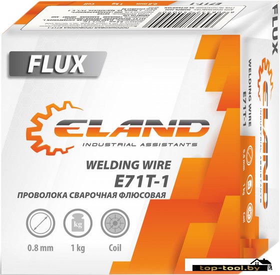 Сварочная проволока ELAND FLUX E71T-1 (0.8 мм, 1 кг)