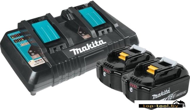 Аккумулятор с зарядным устройством Makita BL1850B + DC18RD 191L75-3 (18В/5 Ah + 7.2-18В)