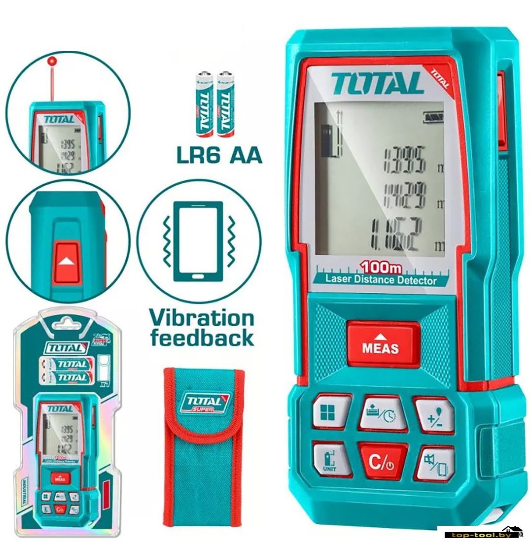 Лазерный дальномер Total TMT51036