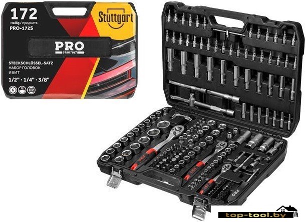 Универсальный набор инструментов PRO Startul Stuttgart PRO-172S (172 предмета)