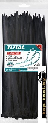 Стяжка для кабеля Total THTCTB15025 (100 шт)