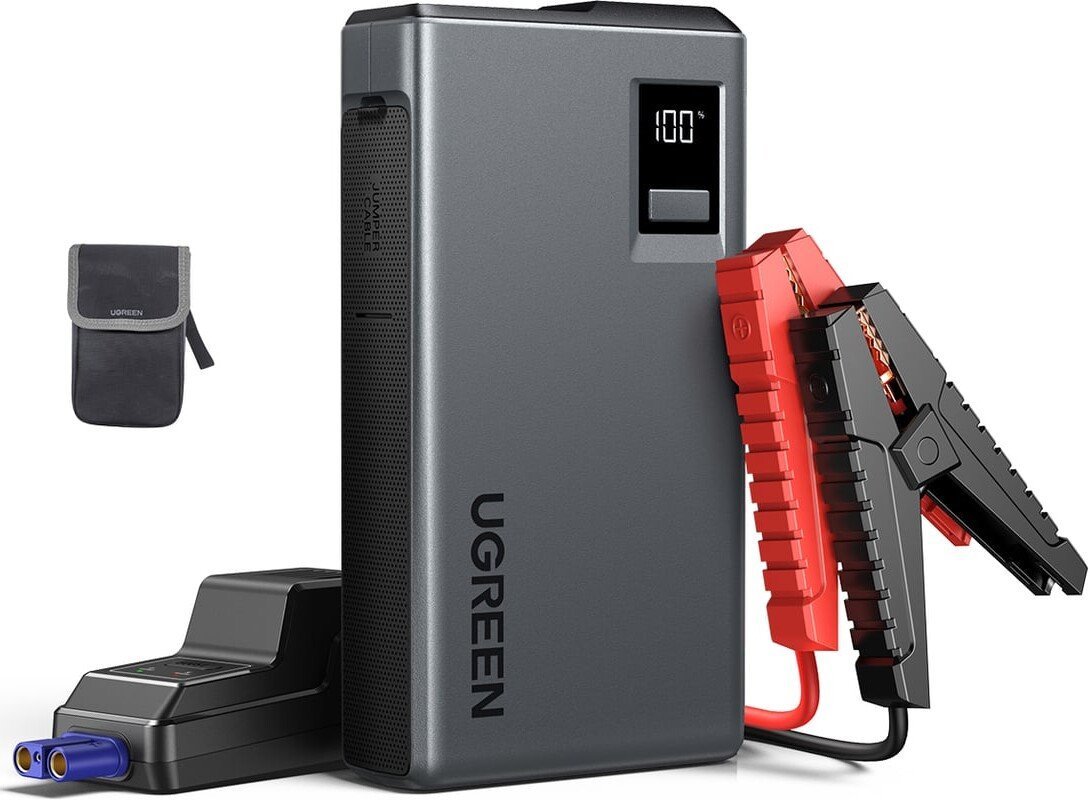 Портативное пусковое устройство Ugreen ES702 12000mAh Car Jump Starter