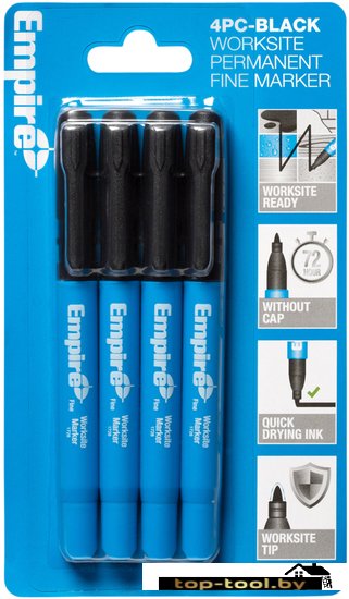 Маркер Empire EMFINEB-4PK (4 шт)
