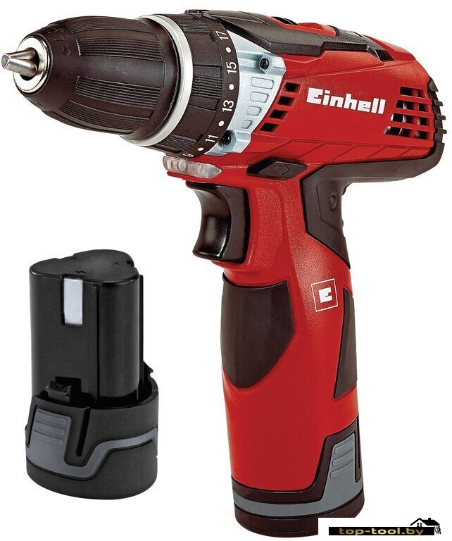 Дрель-шуруповерт Einhell TE-CD 12 Li 4513619 (с 2-мя АКБ, кейс)