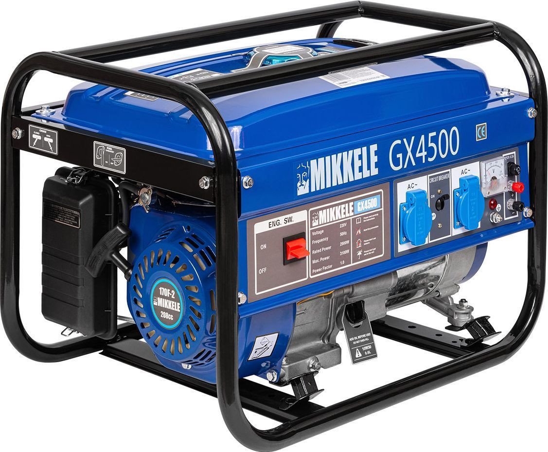 Бензиновый генератор Mikkele GX4500