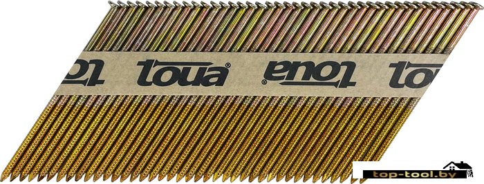 Гвозди Toua по дереву 3.05x90 RI EG - Ершеные + Гальв (2000 шт)