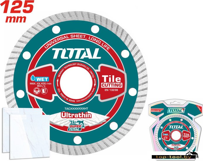 Отрезной диск алмазный Total TAC2131251HT