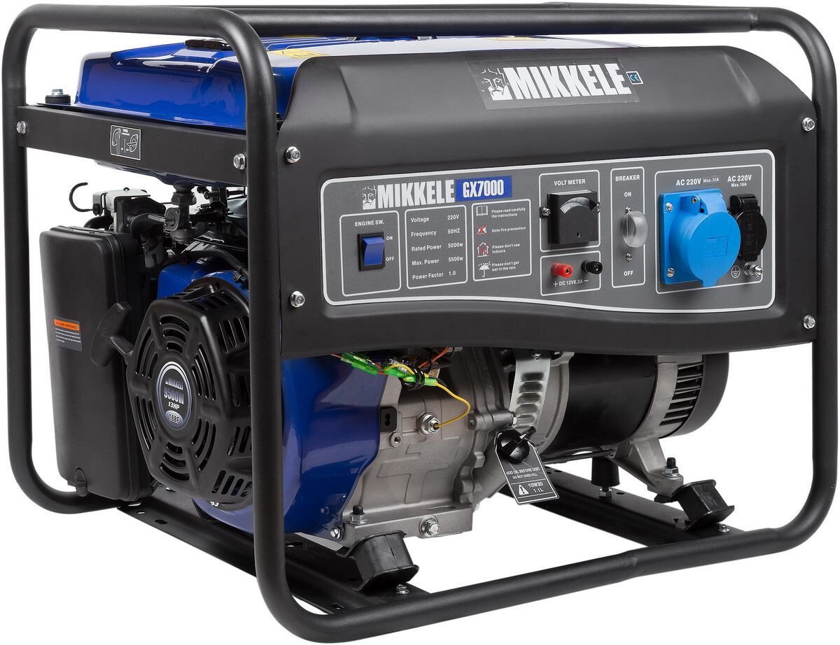 Бензиновый генератор Mikkele GX 7000