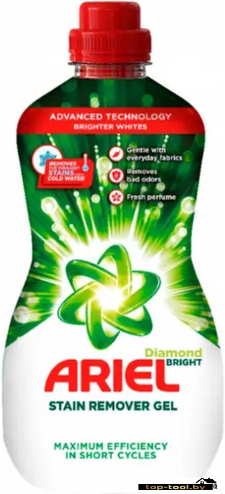 Пятновыводитель Ariel Diamond Bright White 950 мл