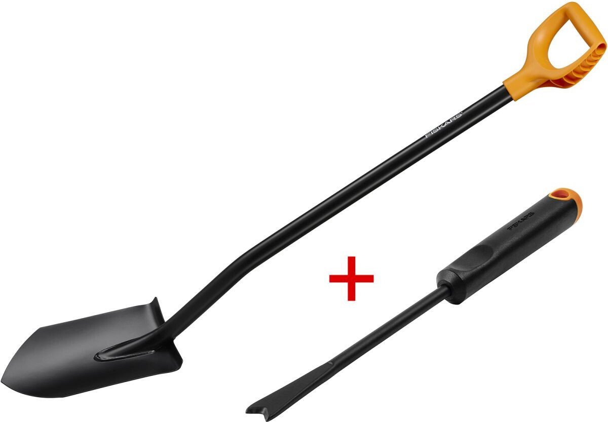 Лопата штыковая остроконечная Fiskars 1066716А