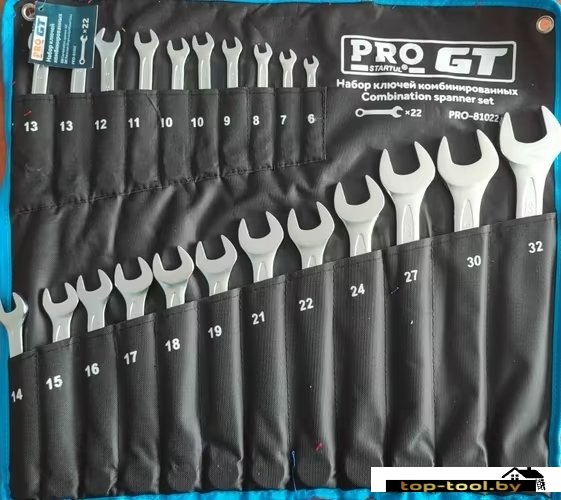 Набор ключей PRO Startul PRO-81022 (22 предмета)