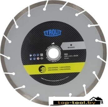 Отрезной диск алмазный Tyrolit Basic DCU 230x2.6x22.23 34501447
