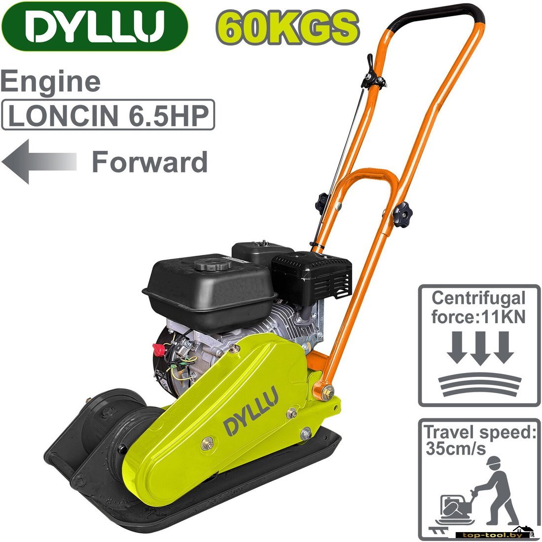Виброплита Dyllu DTPM3A060