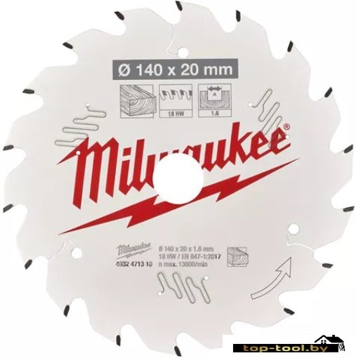 Пильный диск Milwaukee 4932471310