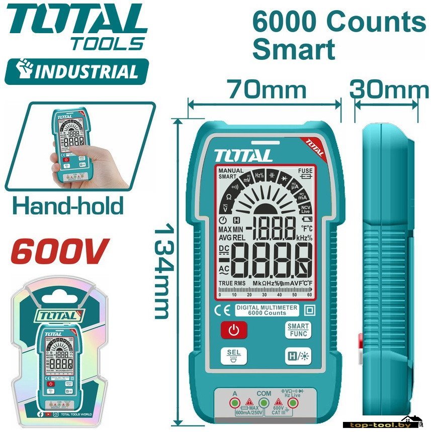 Мультиметр Total TMT516004