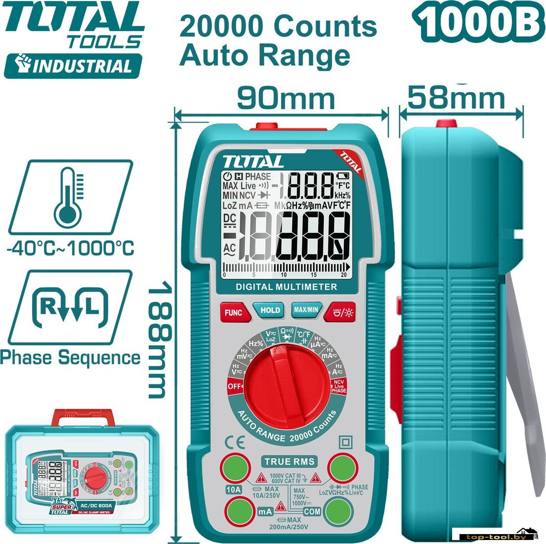 Мультиметр Total TMT5410003
