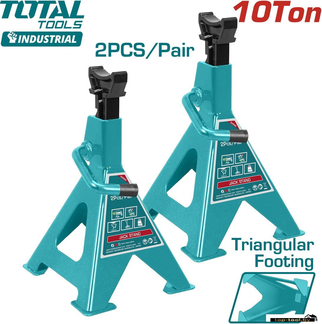 Страховочные опоры Total THJS1001 10т (2 шт)