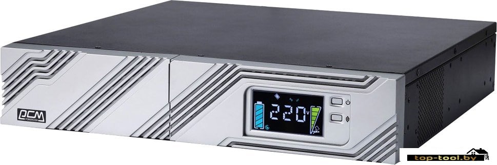 Источник бесперебойного питания Powercom Smart Rack&Tower SRT-1500A LCD