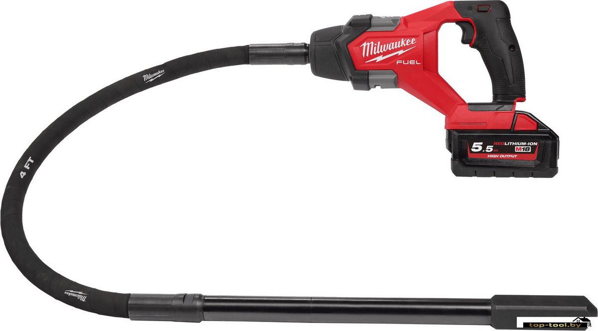 Вибратор глубинный Milwaukee M18 FUEL M18FCVN12-551 4933479597 (с 1-им АКБ)