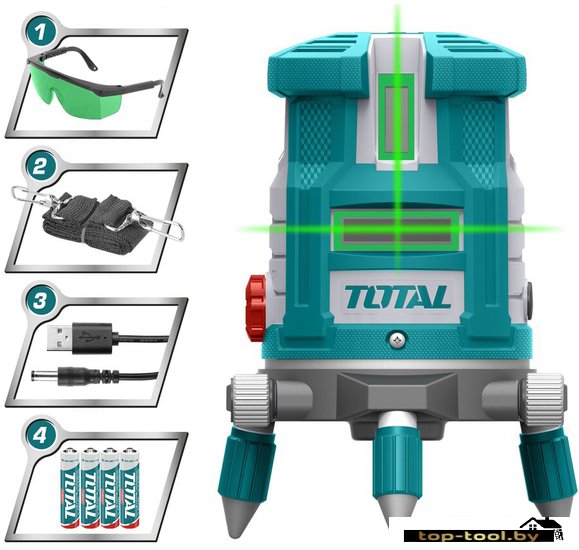 Лазерный нивелир Total TLL305205