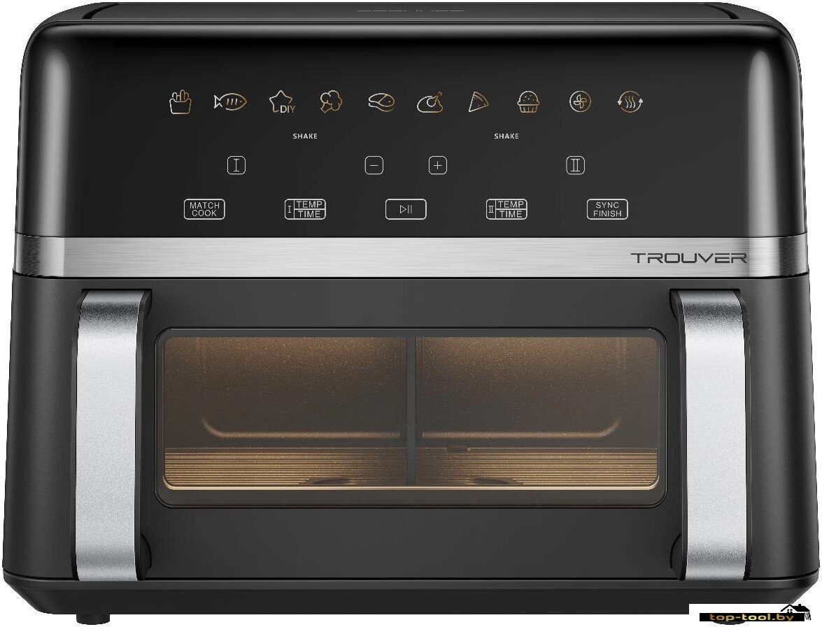 Аэрогриль (аэрофритюрница) Trouver FD20s Pro Black (черный)