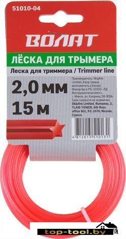 Леска для триммера Волат 51010-04