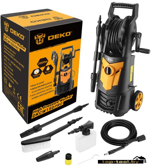 Мойка высокого давления Deko DKCW150 PRO