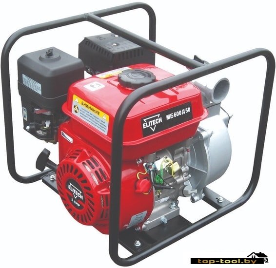 Мотопомпа ELITECH МБ 600Д50