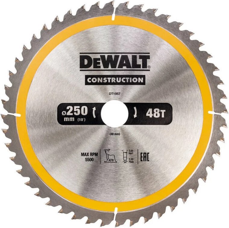 Пильный диск DeWalt DT1957