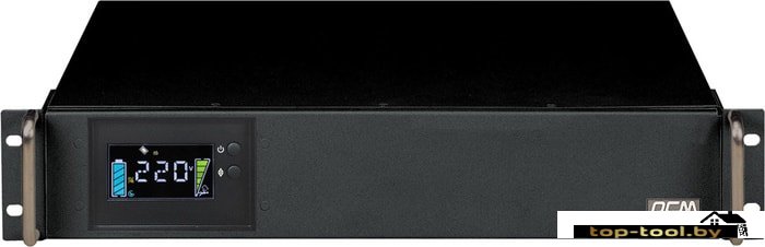 Источник бесперебойного питания Powercom King Pro RM KIN-1200AP LCD RM