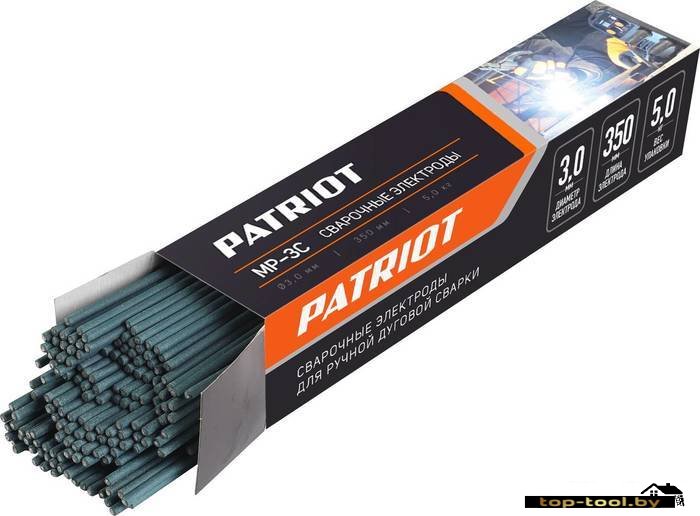 Электрод Patriot МР-3С 3.0мм/350мм (5кг)