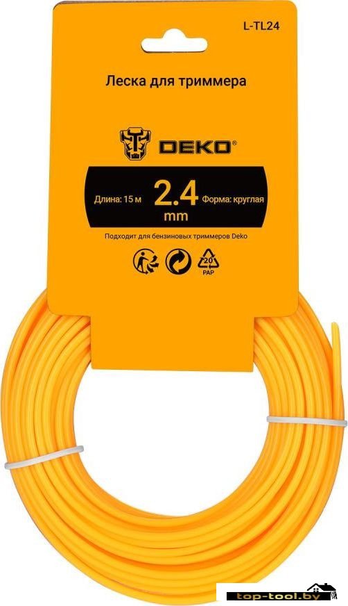 Леска для триммера Deko L-TL24 084-2027