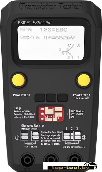Тестер Bside ESR02 Pro (черный)