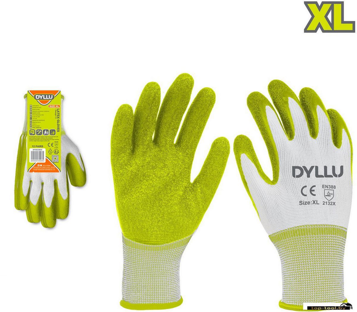 Латексные перчатки Dyllu DTXG3802