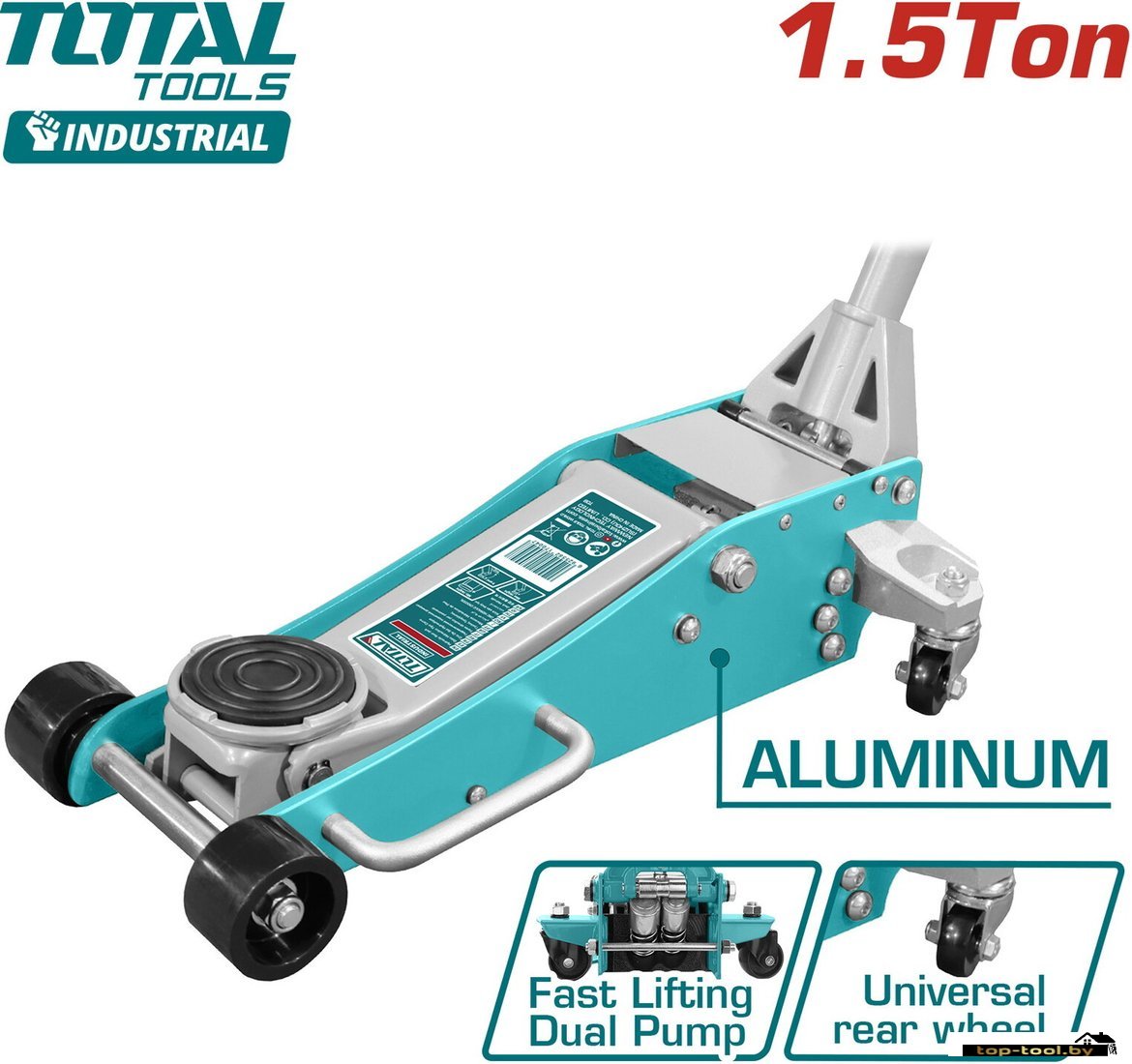 Подкатной домкрат Total THT108015 1.5т