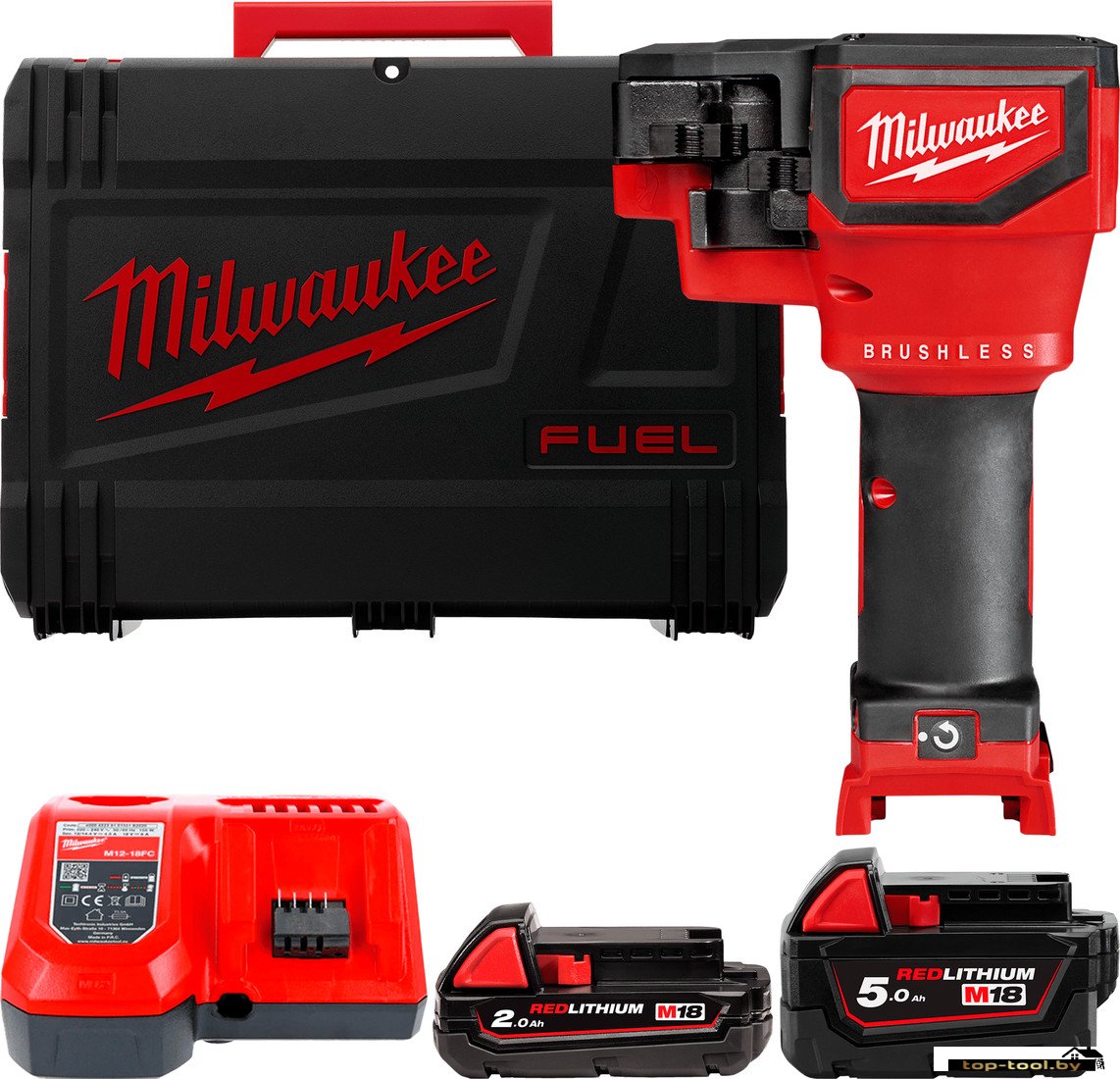 Инструмент для нарезания/восстановления резьбы Milwaukee M18 M18BLTRC-522X 4933471151 (с 2-мя АКБ 2 Ач + 5 Ач, кейс)