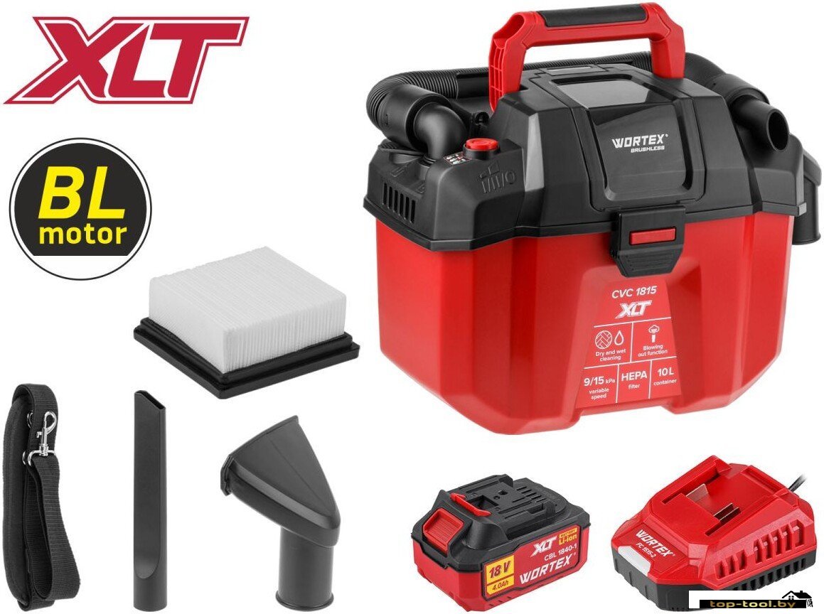 Пылесос Wortex CVC 1815 ALL1 XLT SET 2334162 (с 1-м АКБ)